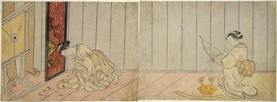 Bueskytingsgalleriet, 1765 av Suzuki Harunobu