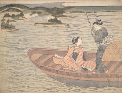 Fergebåten av Suzuki Harunobu