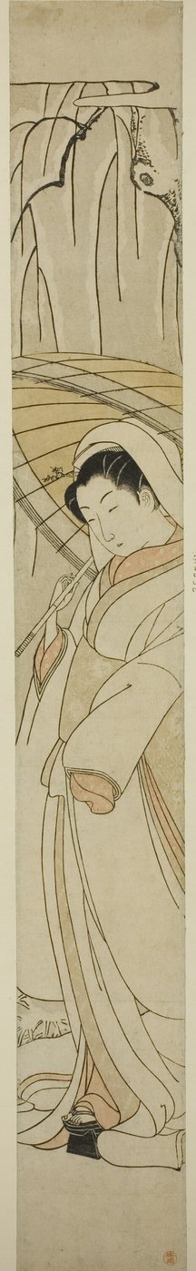The Heron Maiden av Suzuki Harunobu