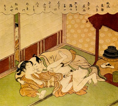 To elskere, c1750. av Suzuki Harunobu