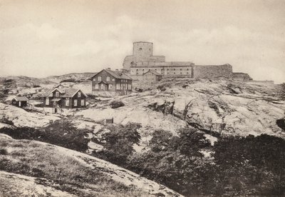 Sverige / Sverige: Bohuslän, Marstrand, Karlstens Fastning (s/hvit foto) av Swedish Photographer
