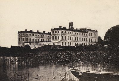 Sverige / Sverige: Södermanland, Tullgarns slott (s/hvitt bilde) av Swedish Photographer