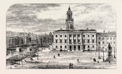 Gøteborg, Sverige (gravering) av Swedish School