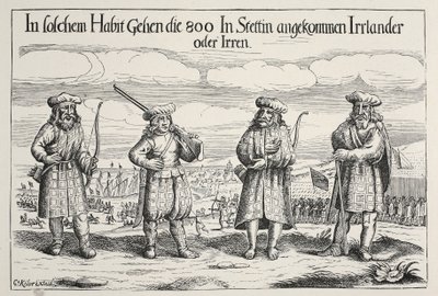 Irske soldater i tjeneste for Gustavus Adolphus, 1631 av Swedish School