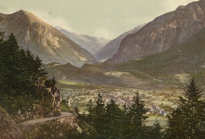 Berner Oberland: Meiringen (farget bilde) av Swiss Photographer