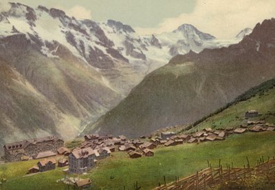 Berner Oberland: Murren, total visning (farget bilde) av Swiss Photographer