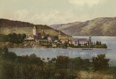 Berner Oberland: Spiez (farget bilde) av Swiss Photographer