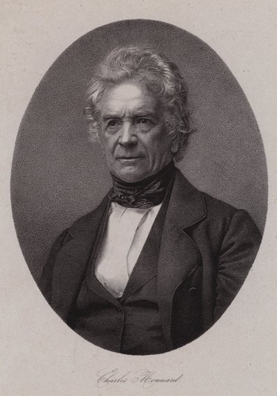 Charles Monnard , sveitsisk historiker (gravering) av Swiss School