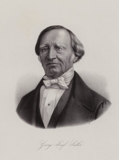 Georg Joseph Sidler , sveitsisk politiker (gravering) av Swiss School