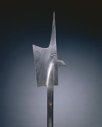 Hellebard, ca. 1480-1500 (stål og tre) av Swiss School