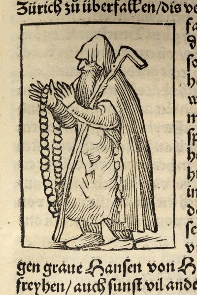 Illustrasjon fra Cosmographia av Sebastian Muenster, Basel 1544 av Swiss School