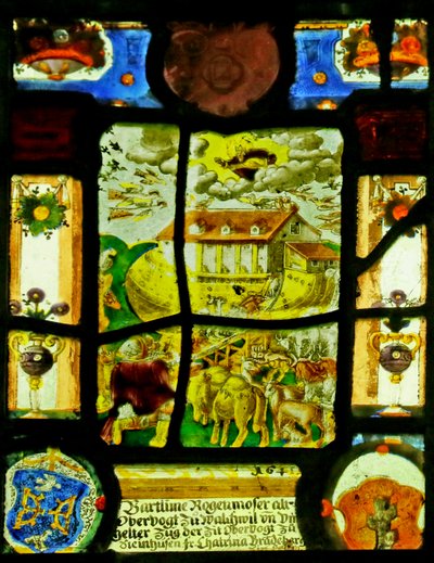 Noahs Ark, 1641 av Swiss School