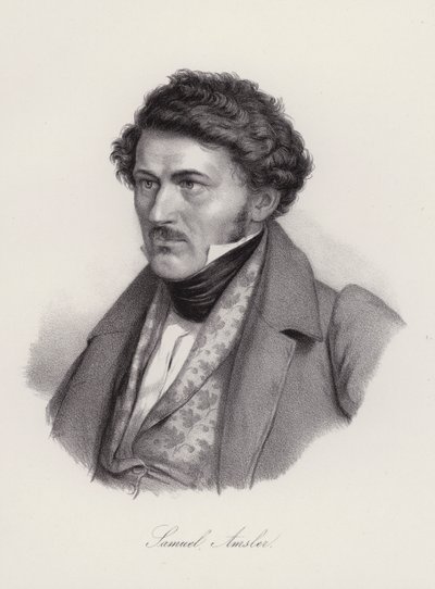 Samuel Amsler , sveitsisk gravør (gravering) av Swiss School