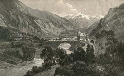St. Maurice i Nedre Rhone-dalen av Swiss School