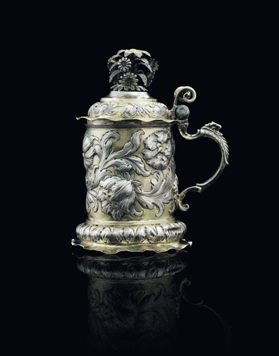 Tankard, Basel, sent på 1600-tallet av Swiss School