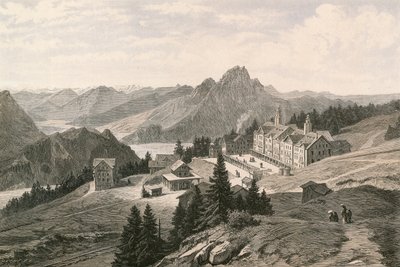 Rigi-Kaltbad, med utsikt mot Pilatus-fjellet av Swiss School