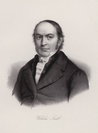 Wilhelm Snell , sveitsisk professor og politiker (gravering) av Swiss School
