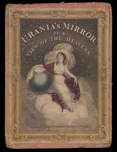Uranias speil eller et syn på himmelen (konstellasjonskort), ca. 1825 (kort, papir, silkepapir) av Sydney Hall