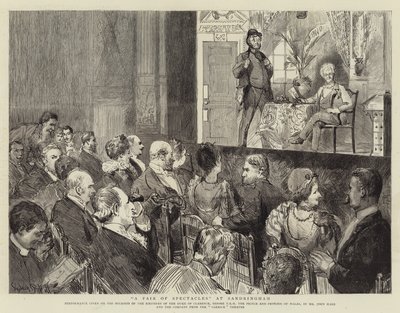 Et par briller på Sandringham av Sydney Prior Hall
