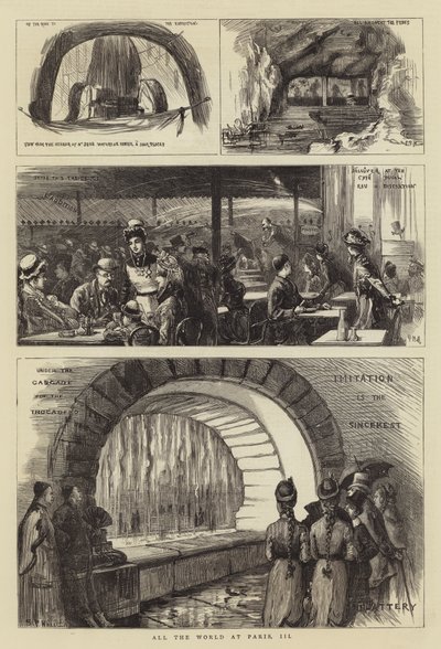 Hele verden i Paris, III av Sydney Prior Hall