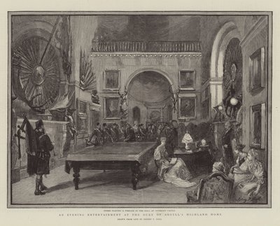 En kveldsunderholdning på Duke of Argyll