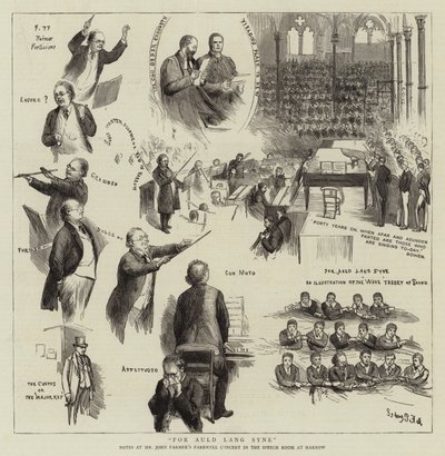 For Auld Lang Syne av Sydney Prior Hall