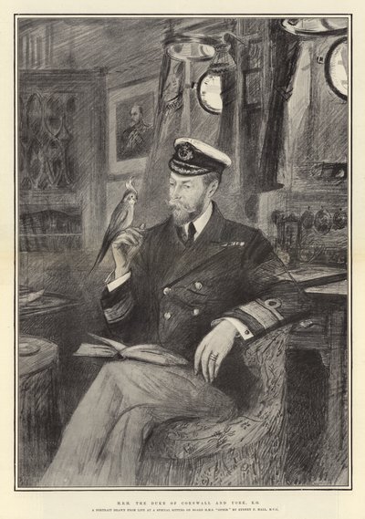 H R H Hertugen av Cornwall og York, K G av Sydney Prior Hall