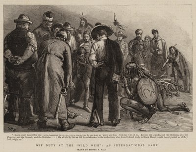 Off Duty at the Wild West, et internasjonalt spill av Sydney Prior Hall