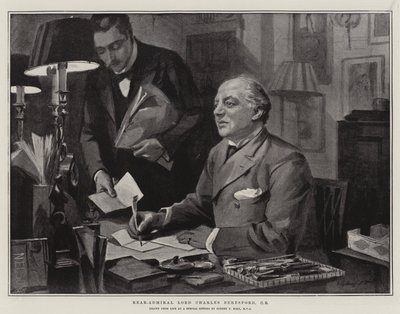 Kontreadmiral Lord Charles Beresford, CB av Sydney Prior Hall