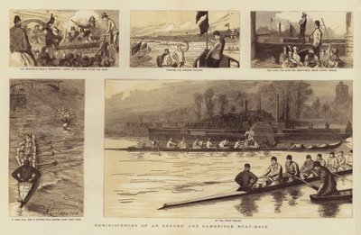 Minner om et Oxford og Cambridge Boat Race av Sydney Prior Hall