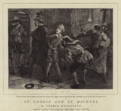St George og St Michael av Sydney Prior Hall