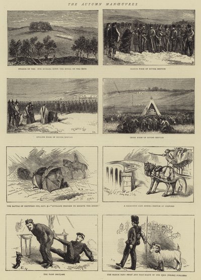 Høstmanøvrene av Sydney Prior Hall