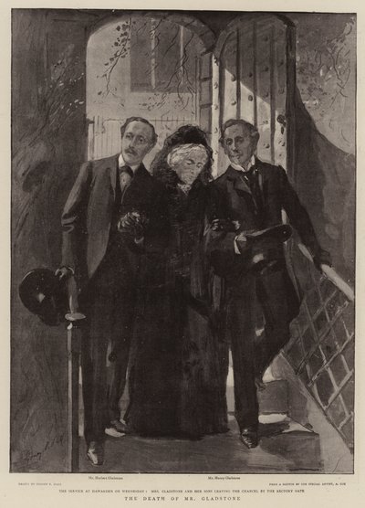 Mr Gladstones død av Sydney Prior Hall
