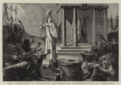 The Eumenides of Aeschylus, fremført av undergraduates ved Cambridge av Sydney Prior Hall