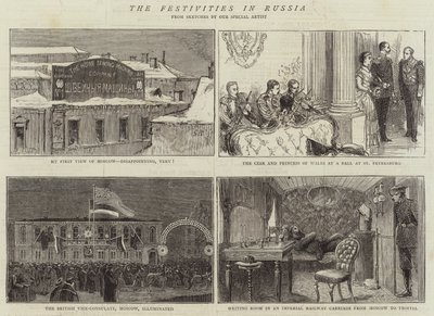 Festlighetene i Russland av Sydney Prior Hall