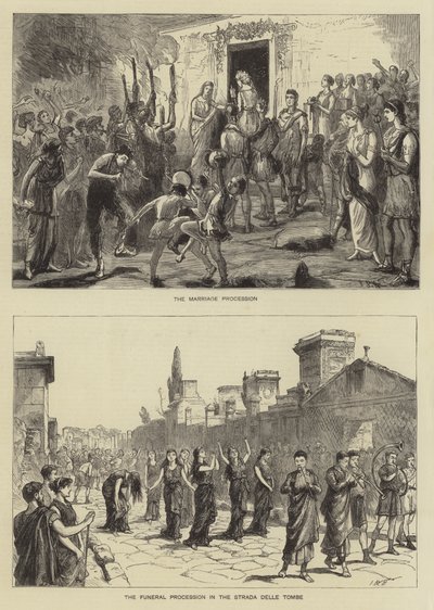 Festene i Pompeii av Sydney Prior Hall