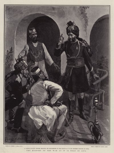 Krigens historie slik den blir fortalt i Asia av Sydney Prior Hall