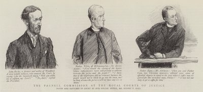Parnell-kommisjonen ved Royal Courts of Justice av Sydney Prior Hall