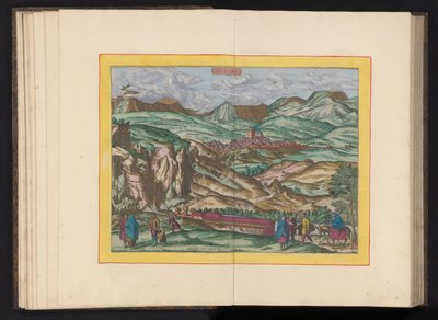 Utsikt over Alhama de Granada Alhama (tittel på objekt) av Symon Novelanus (possibly)