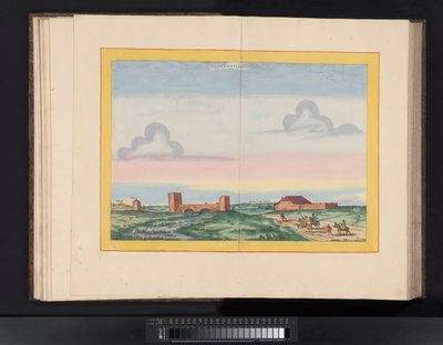 Utsikt over byen Antequera Antequera (tittel på objekt) av Symon Novelanus (possibly)