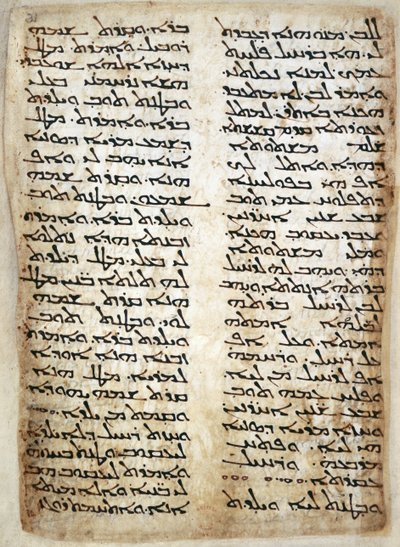 Legge til. 14425, f.31, Tekstside fra Pentateuk. (1. Mosebok, 2. Mosebok, 4. Mosebok, 5. Mosebok), 464 (vellum) av Syrian Syrian