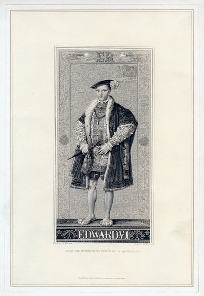 Edward VI, King of England. av T. Brown