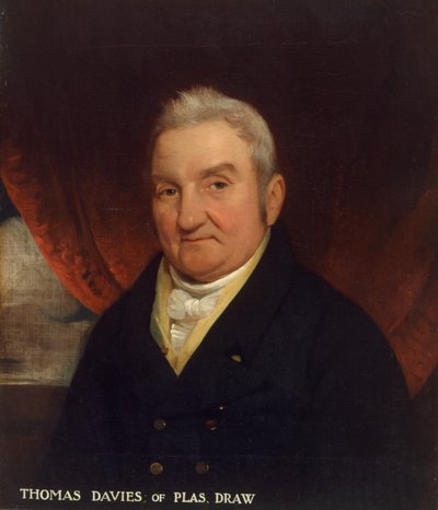 Thomas Davies fra Plas Draw (olje på lerret) av T. Jones