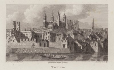 Tower of London (gravering) av T. Medland