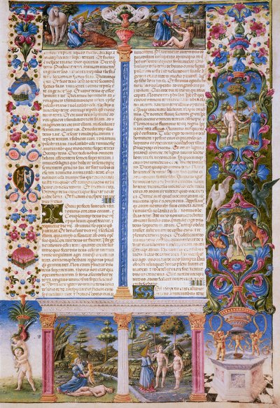 Første Mosebok, første bind av Bible of Borso d