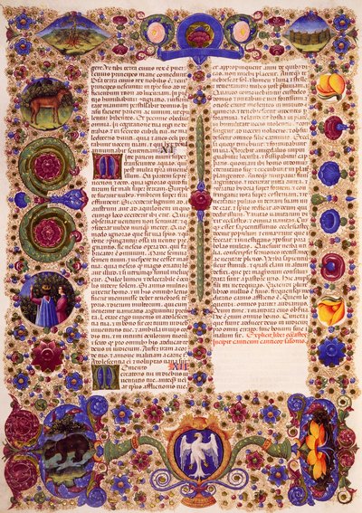 Johannes første brev, fra bind II av Bibelen til Borso d