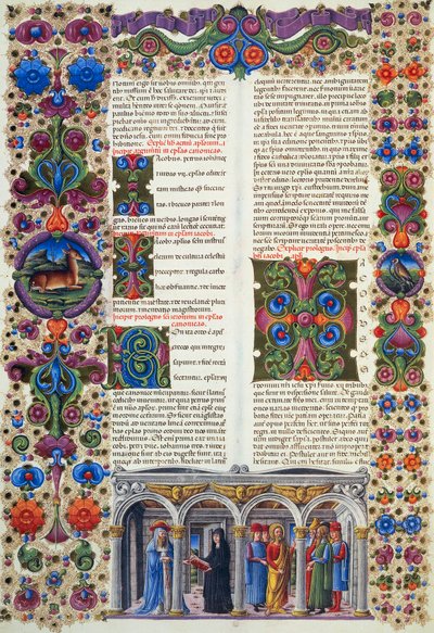 The Letter of James, andre bind av Bible of Borso d