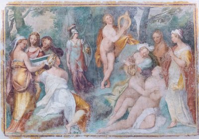 Parnassus av Taddeo Zuccari