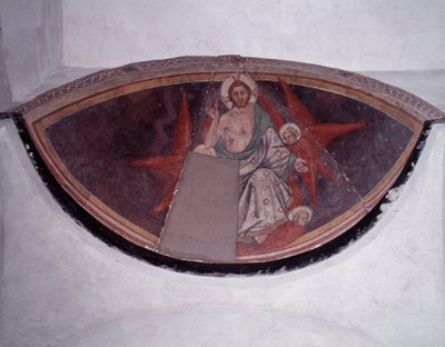 Kristus i herlighet (fresco av Taddeo di Bartolo