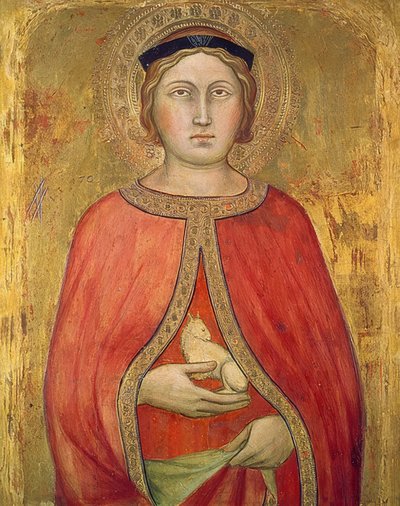 Sankt Agnes av Taddeo di Bartolo